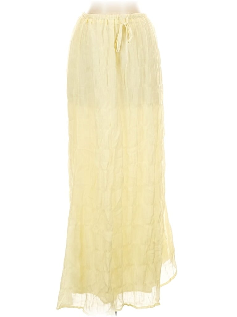 Pre-owned Assorted Brands Casual Skirt In Yellow