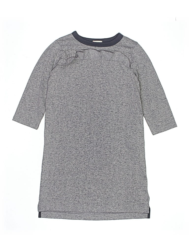 Pre-owned Crewcuts Kids' Dress In Gray