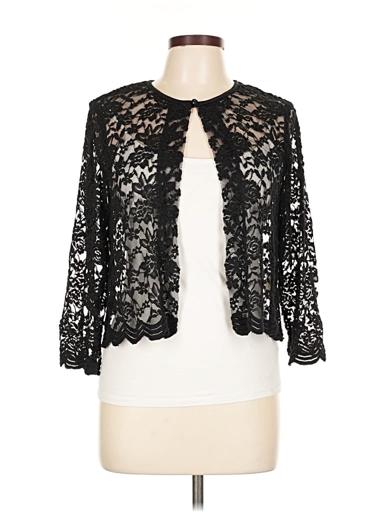 CONNECTED APPAREL Pre-owned Kimono In Black