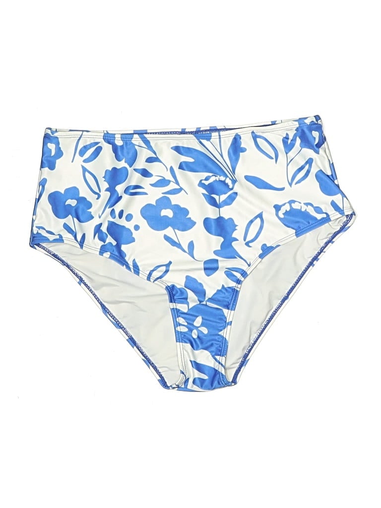 Pre-owned Unbranded Swimsuit Bottoms In Blue