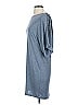 Cachet 100% Polyester Solid Gray Blue Casual Dress Size 4 - photo 5