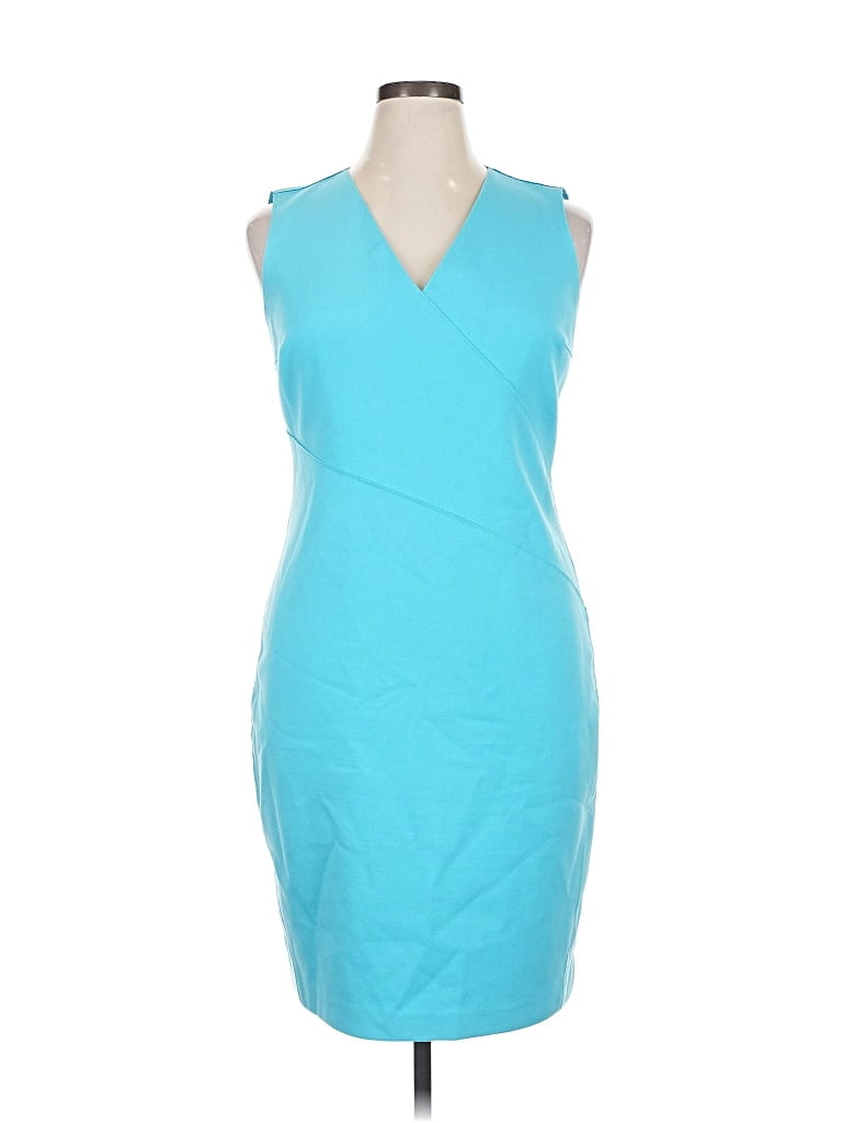 Pre-owned T Tahari Cocktail Dress In Blue