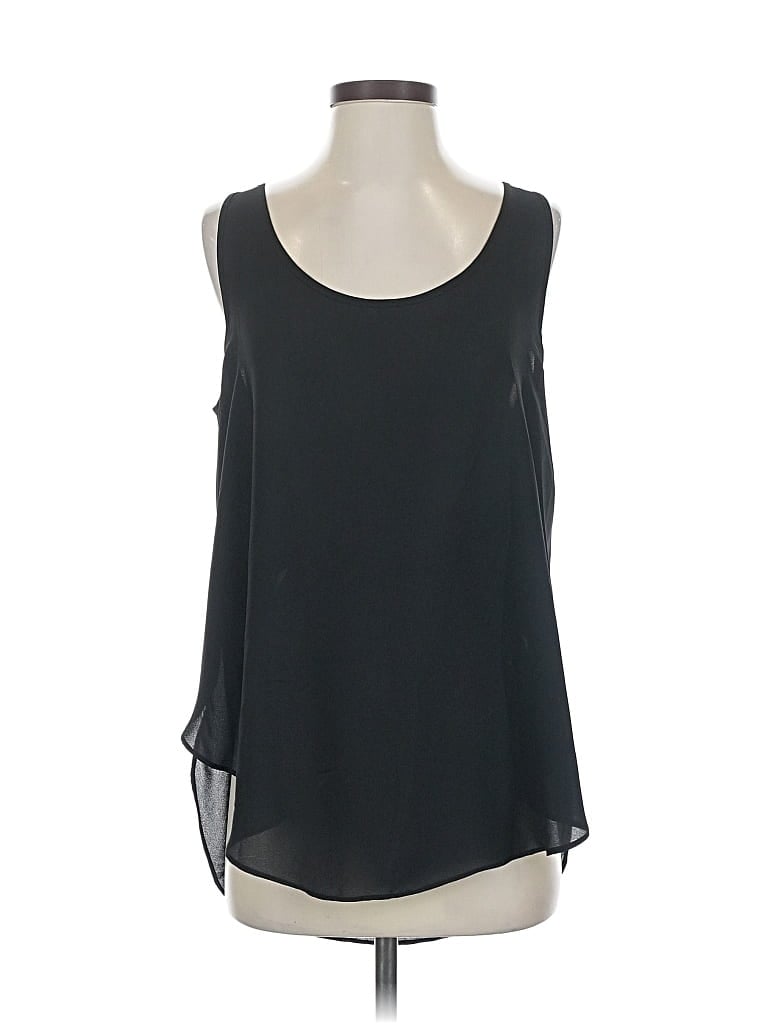 Pre-owned Banana Republic Sleeveless Blouse In Black