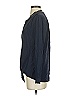 Drew 100% Silk Blue Long Sleeve Silk Top Size S - photo 5