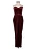 Express Burgundy Jumpsuit Size 0 - photo 1