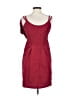 Nanette Lepore 100% Polyester Red Burgundy Cocktail Dress Size 2 - photo 2