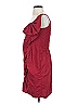 Nanette Lepore 100% Polyester Red Burgundy Cocktail Dress Size 2 - photo 5