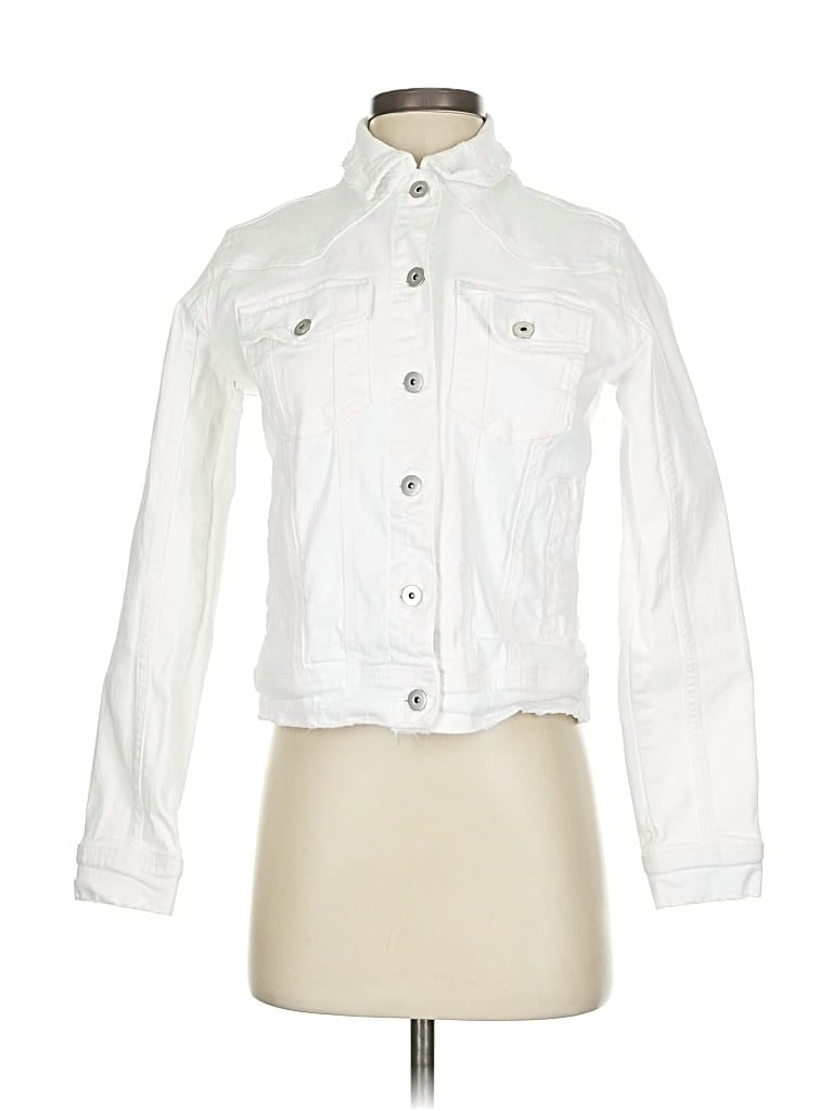 Pre-owned Zara Jacket In White