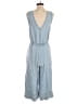 Splendid 100% Tencel Solid Blue Jumpsuit Size XS - photo 2