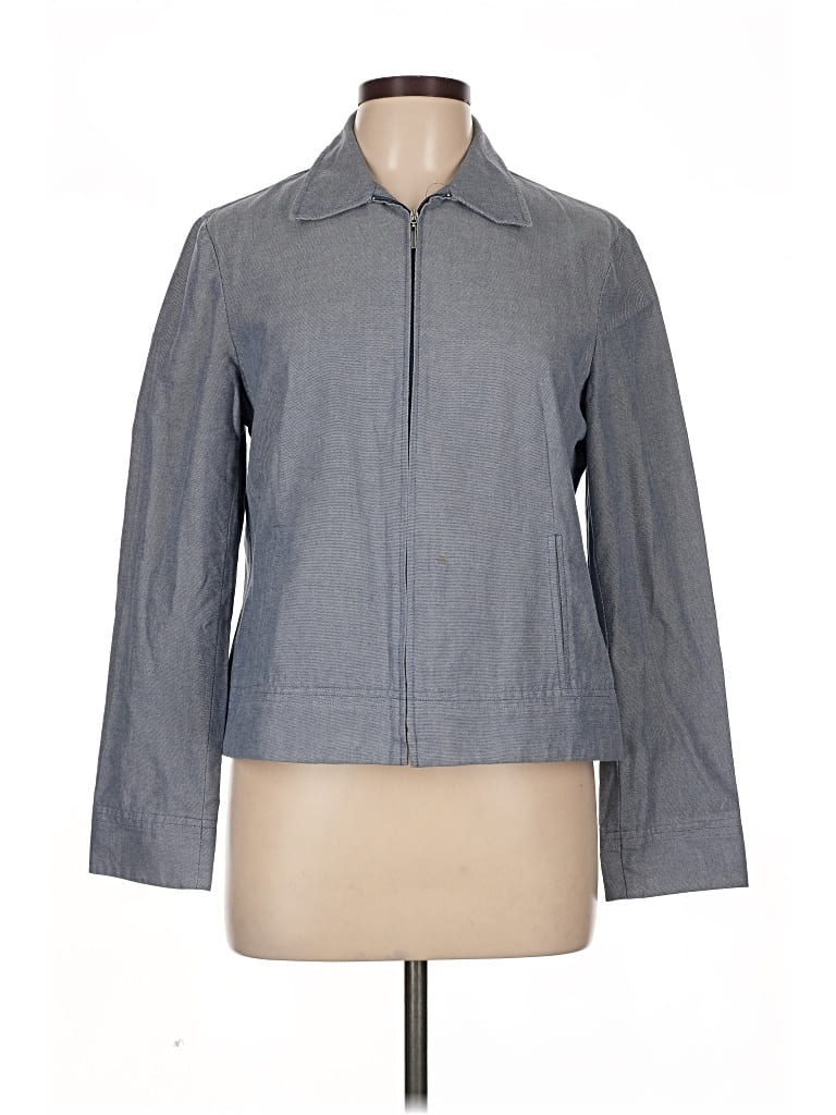 Pre-owned Evan Picone Jacket In Gray