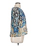 Style&Co 100% Polyester Blue 3/4 Sleeve Blouse Size XL - photo 4
