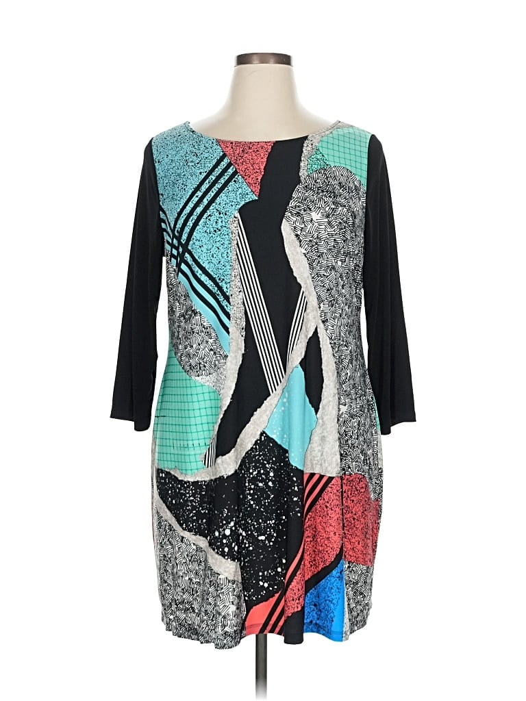 Pre-owned Style & Co Casual Dress In Blue