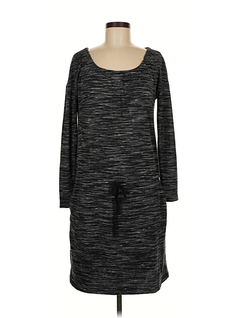 Pre-owned Ann Taylor Loft Casual Dress In Gray