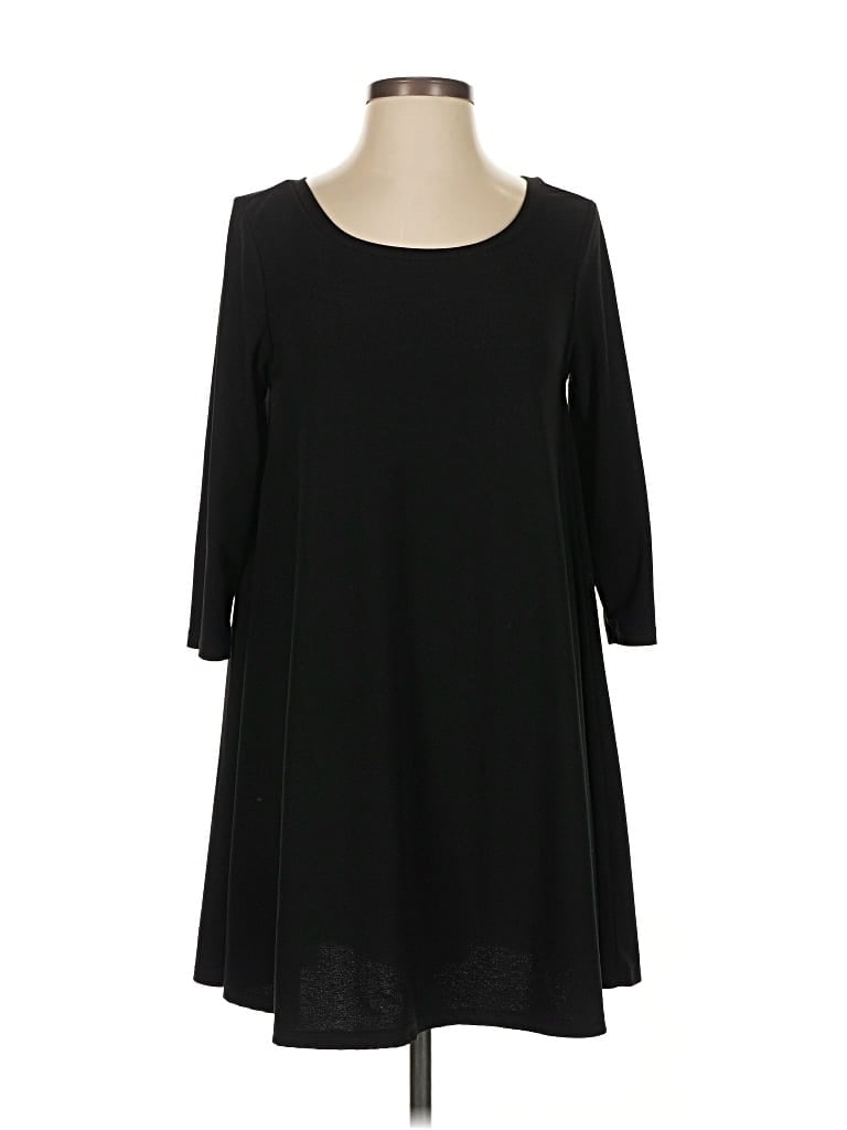 Pre-owned Leith Casual Dress In Black