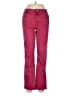 J Brand Color Block Burgundy Jeans Size 29 waist - photo 1