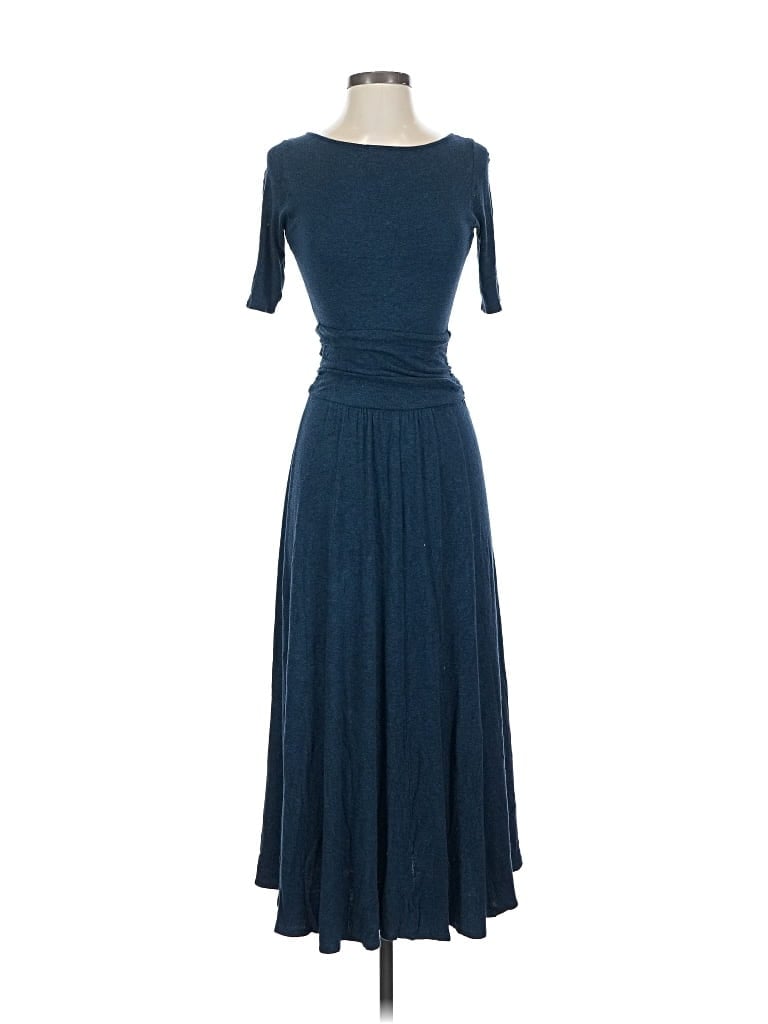 Pre-owned Bordeaux Casual Dress In Blue