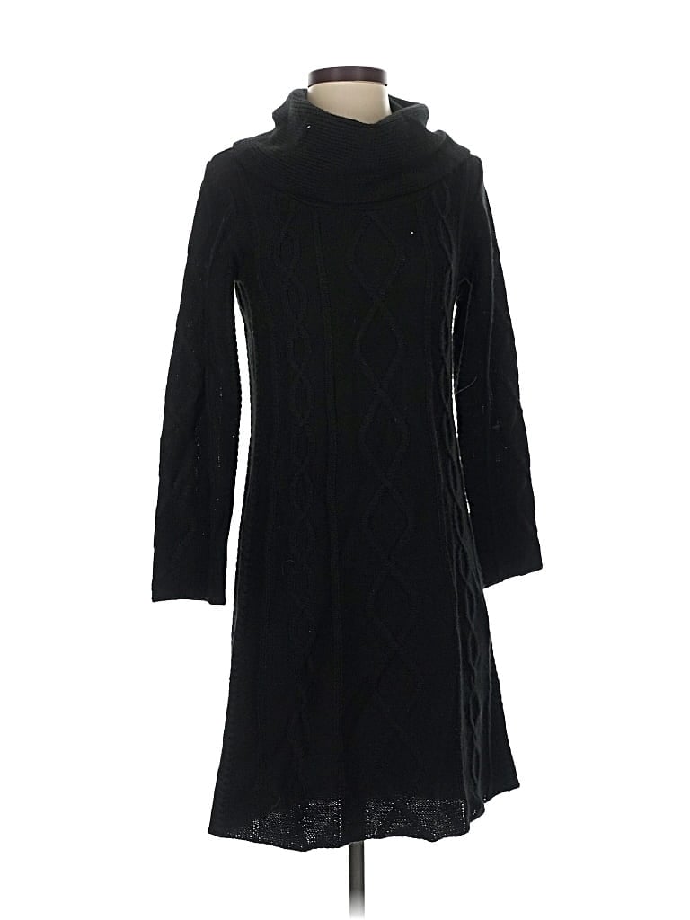 Pre-owned Cynthia Rowley Tjx Casual Dress In Black