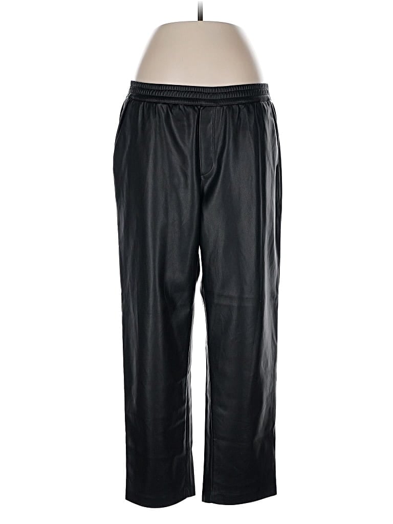 Click to view more detailed imagery on our partner's website Pre-owned Banana Republic Faux Leather Pants In Black