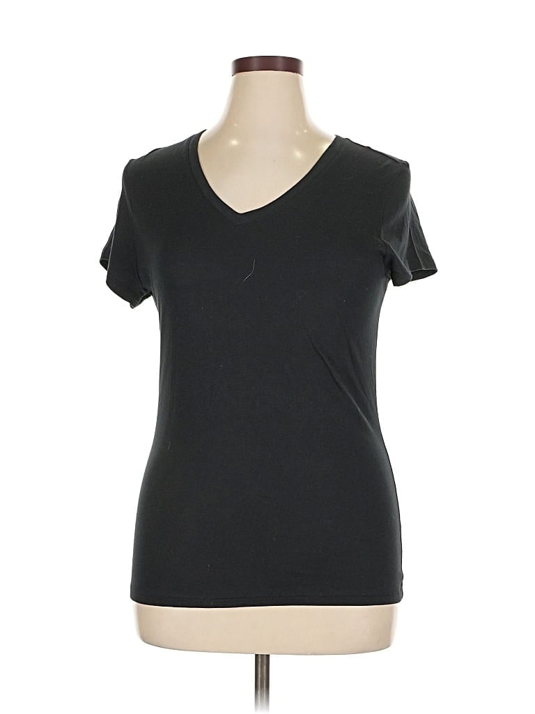 Pre-owned Assorted Brands Short Sleeve T-shirt In Black