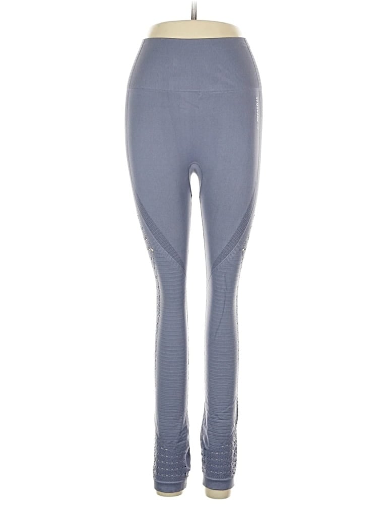 Pre-owned Gymshark Active Pants In Blue