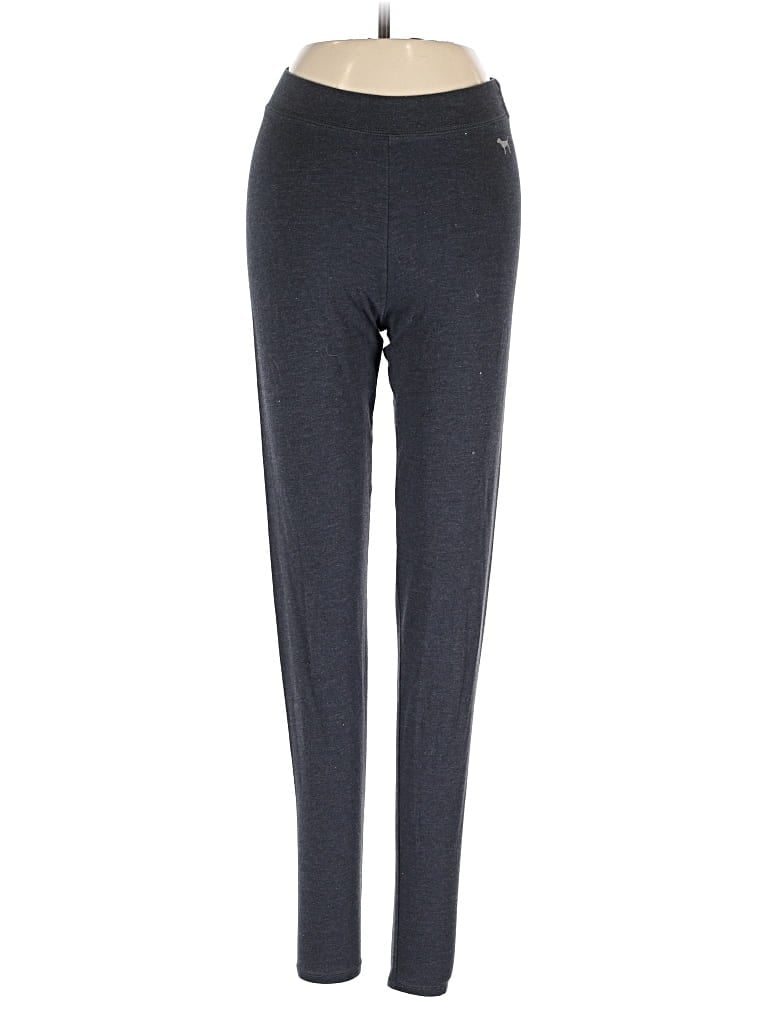 Pre-owned Victoria's Secret Pink Active Pants In Gray