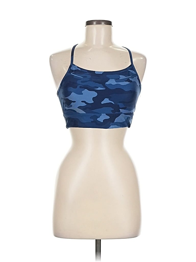 Pre-owned Gap Fit Sports Bra In Blue