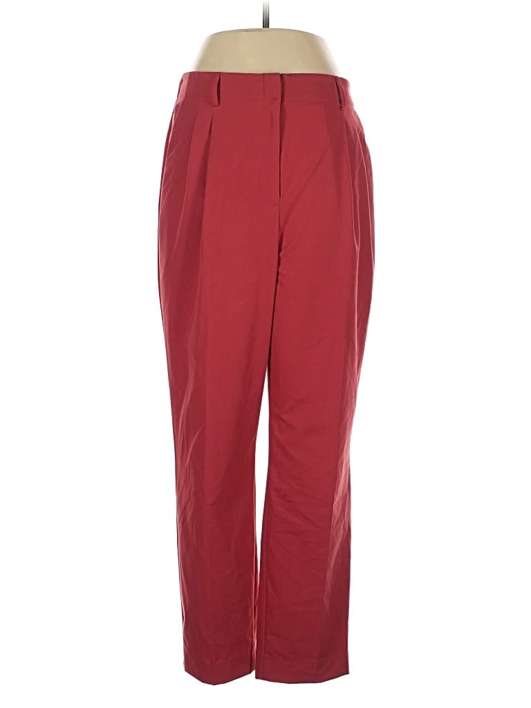 Pre-owned Express Dress Pants In Red