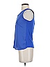 Express 100% Rayon Blue Sleeveless Blouse Size XS - photo 5