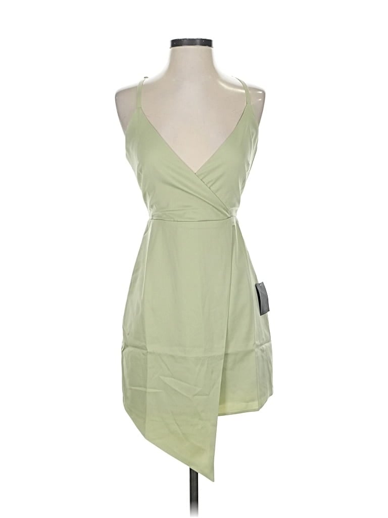 Pre-owned Lulus Cocktail Dress In Green