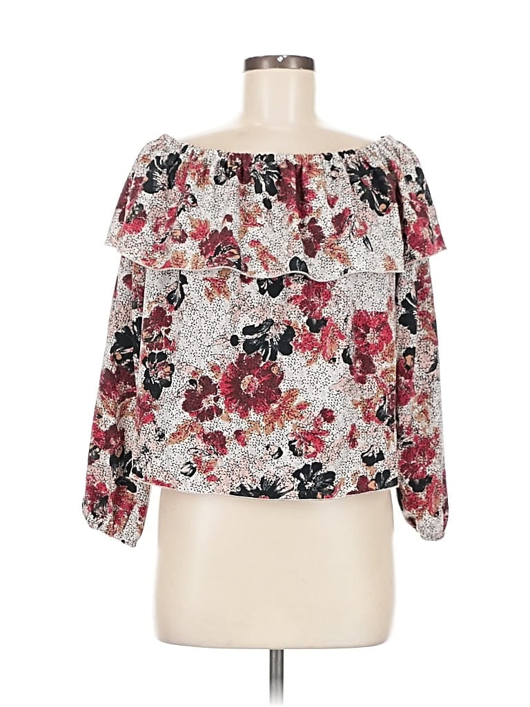 Pre-owned Wilfred 3/4 Sleeve Blouse In Pink