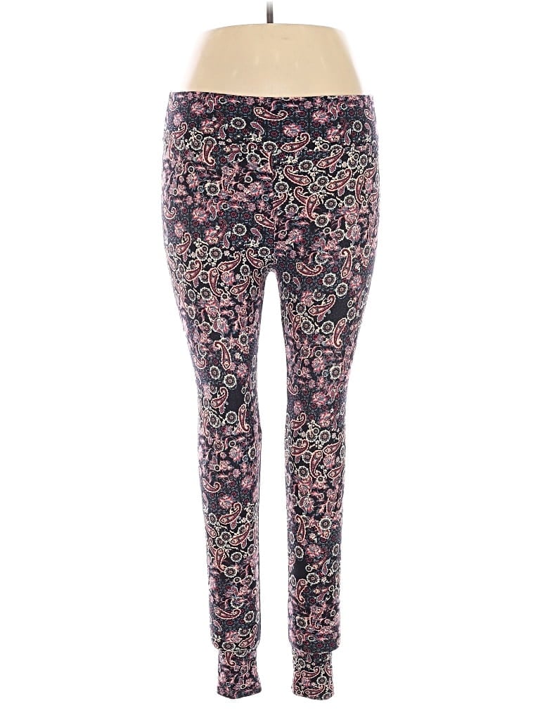 LULAROE Pre-owned Leggings In Purple