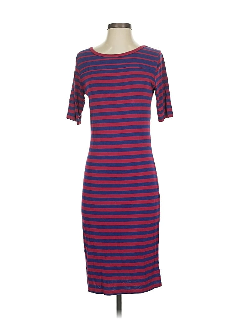 Pre-owned Lularoe Casual Dress In Burgundy