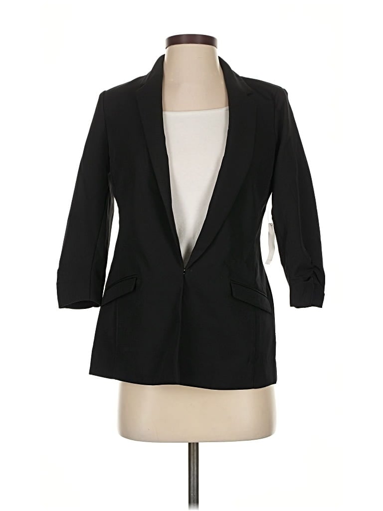 Pre-owned Inc International Concepts Blazer Jacket In Black