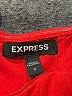 Express Color Block Red Jumpsuit Size 2 - photo 4