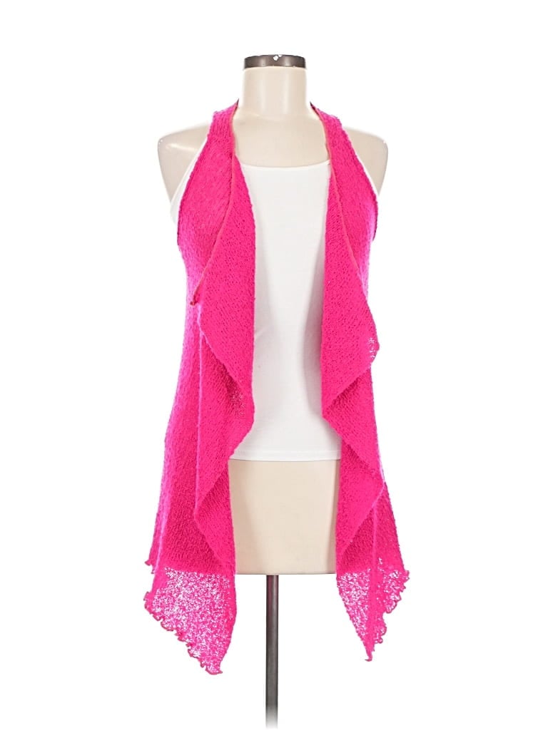 Pre-owned Kaktus Cardigan Sweater In Pink