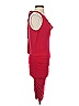 BCBGMAXAZRIA Solid Red Cocktail Dress Size S - photo 4