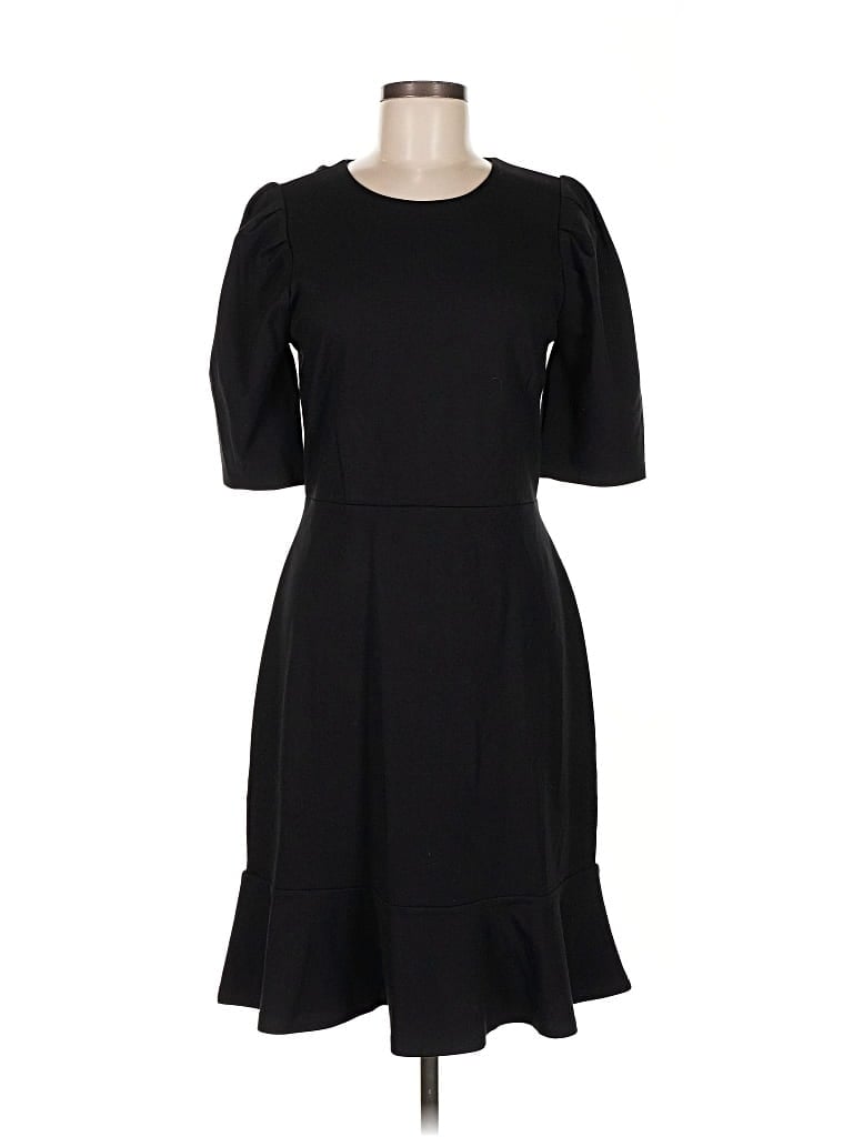 Ann Taylor Casual Dress In Black