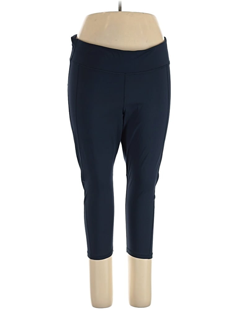 Pre-owned Gap Fit Active Pants In Blue