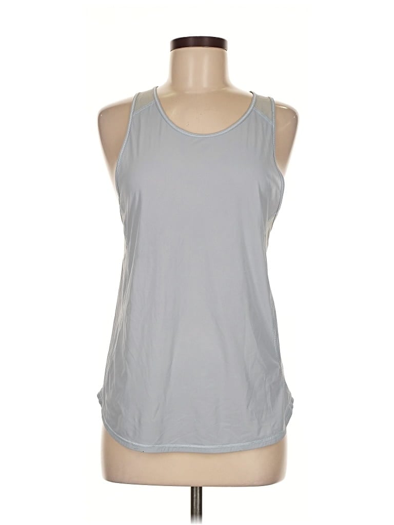 Pre-owned Lululemon Athletica Active Tank Top In Blue