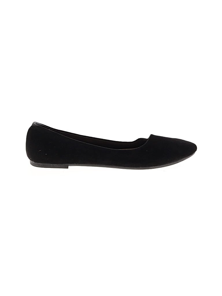 Pre-owned Unbranded Flats In Black