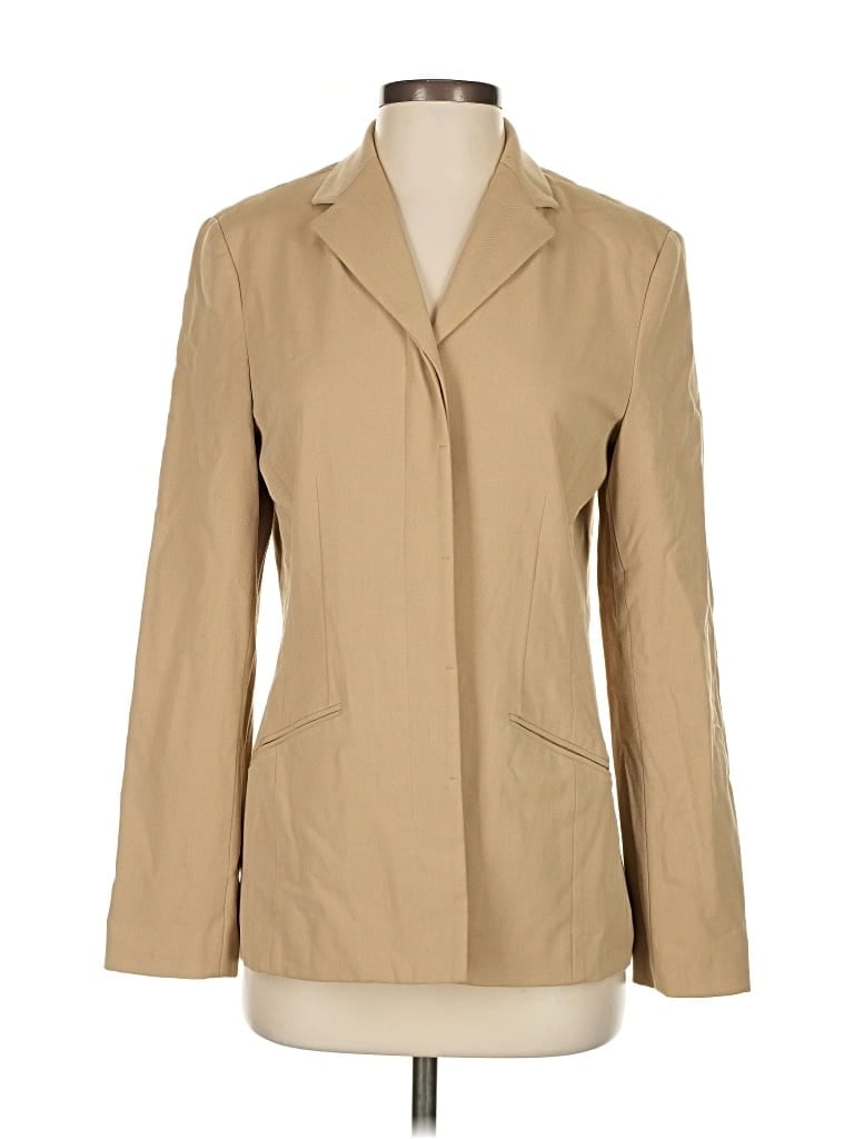 Pre-owned The Limited Blazer Jacket In Brown