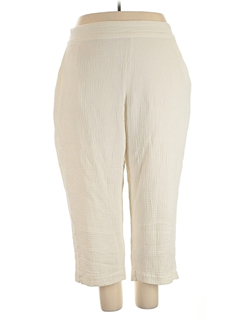 Pre-owned Soft Surroundings Casual Pants In White