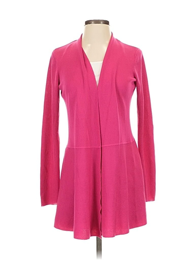 Pre-owned Anne Klein Cardigan Sweater In Pink