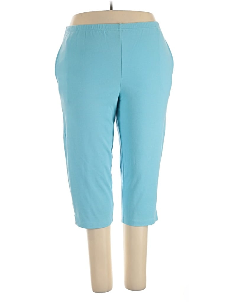 WOMAN WITHIN Pre-owned Active Pants In Blue
