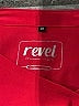 Revel Color Block Red Short Sleeve Blouse Size 2X - photo 7