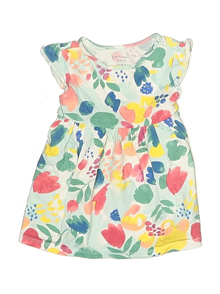 Pre-owned First Impressions Kids' Dress In Yellow