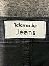 Reformation Jeans Stripes Black Jeans Size 28 waist - photo 6
