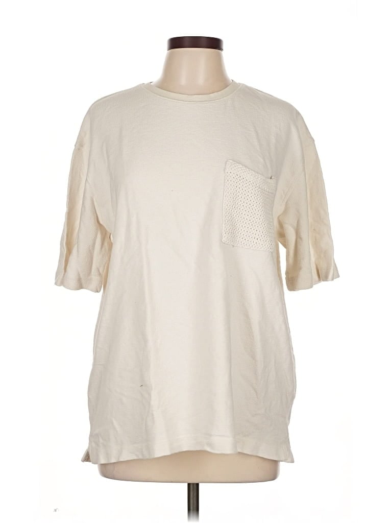 Pre-owned Zara Pullover Sweater In White