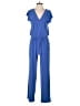 Laundry by Shelli Segal Solid Blue Jumpsuit Size XS - photo 1