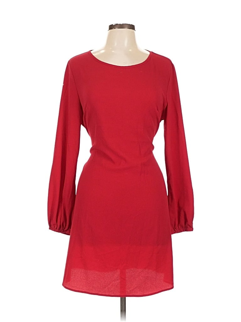 Pre-owned Unbranded Casual Dress In Red